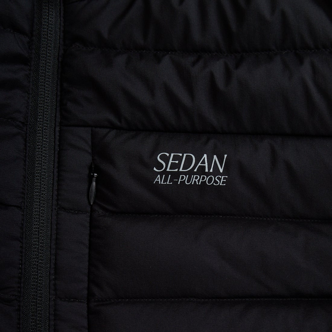 SEDAN ALL-PURPOSE [セダン オールパーパス] SHADOW RIPSTOP DOWN JACKET [SD25F-JK06] BLACK
