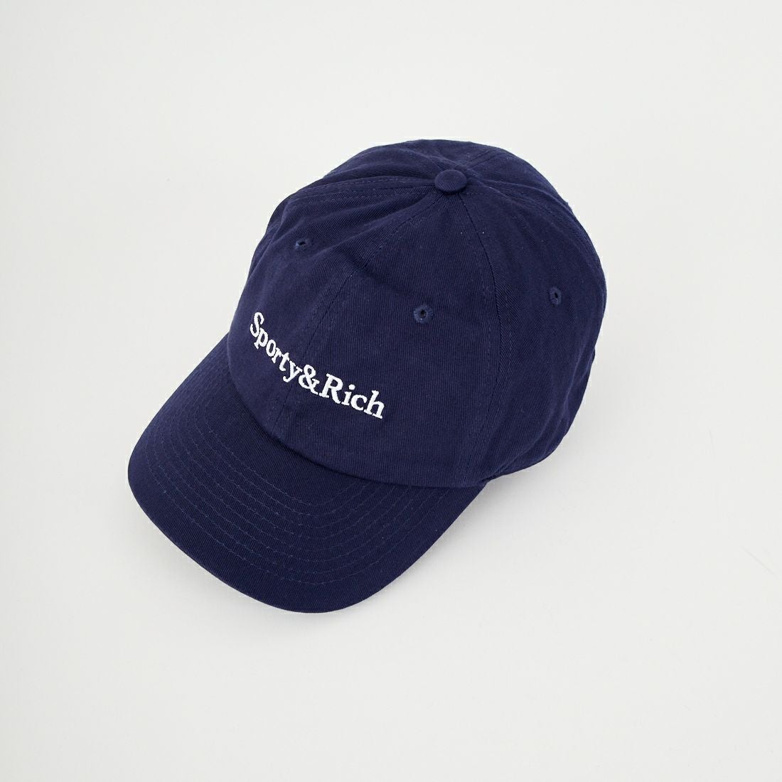 Sporty&Rich [スポーティアンドリッチ] セリフロゴハット [AC07964300] D.NAVY