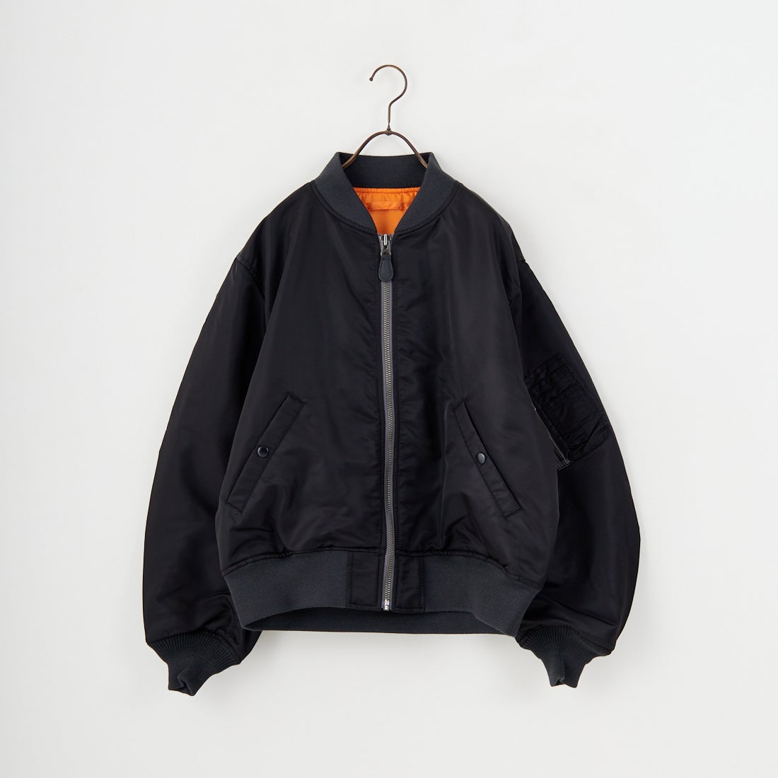 Jeans Factory Clothes [ジーンズファクトリークローズ] MA-1ジャケット [JFC-254-067] BLACK