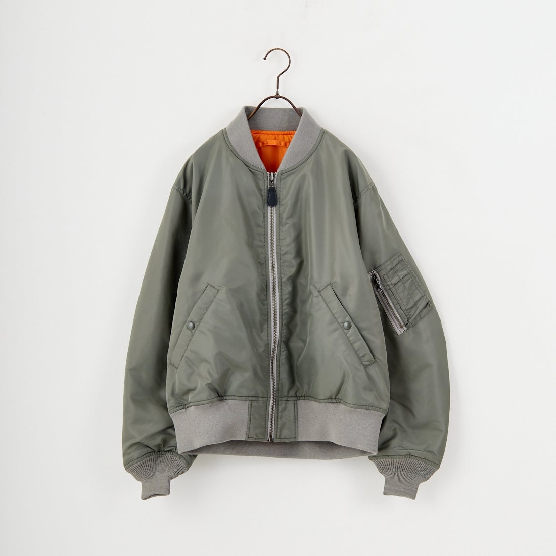 Jeans Factory Clothes [ジーンズファクトリークローズ] MA-1ジャケット [JFC-254-067] SAGE