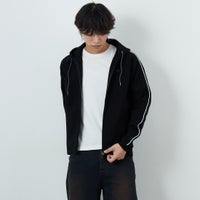 SN90 BLACK&&モデル身長：179cm 着用サイズ：M&&