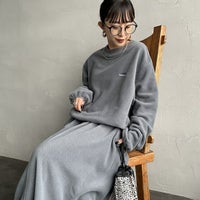 15 CHARCOA&&モデル身長：150cm 着用サイズ：F&&