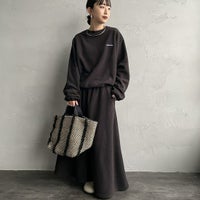 09 BLACK&&モデル身長：150cm 着用サイズ：F&&