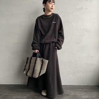 09 BLACK&&モデル身長：150cm 着用サイズ：F&&