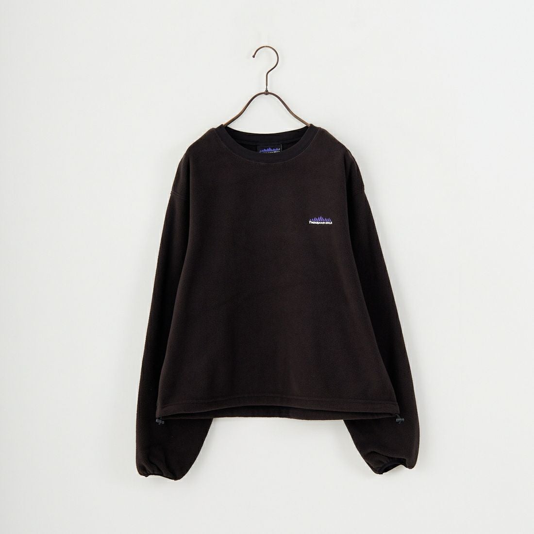 THOUSAND MILE [サウザンド マイル] クルーネックロングスリーブTシャツ&スカートセット [TM252FL00432] 09 BLACK