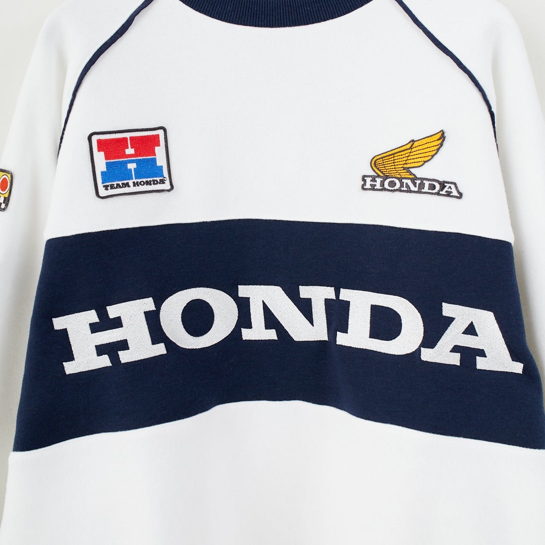 HONDA × JEANSFACTORY [ホンダ × ジーンズファクトリー] レーシングスウェット [JFC-254-088] WHITE