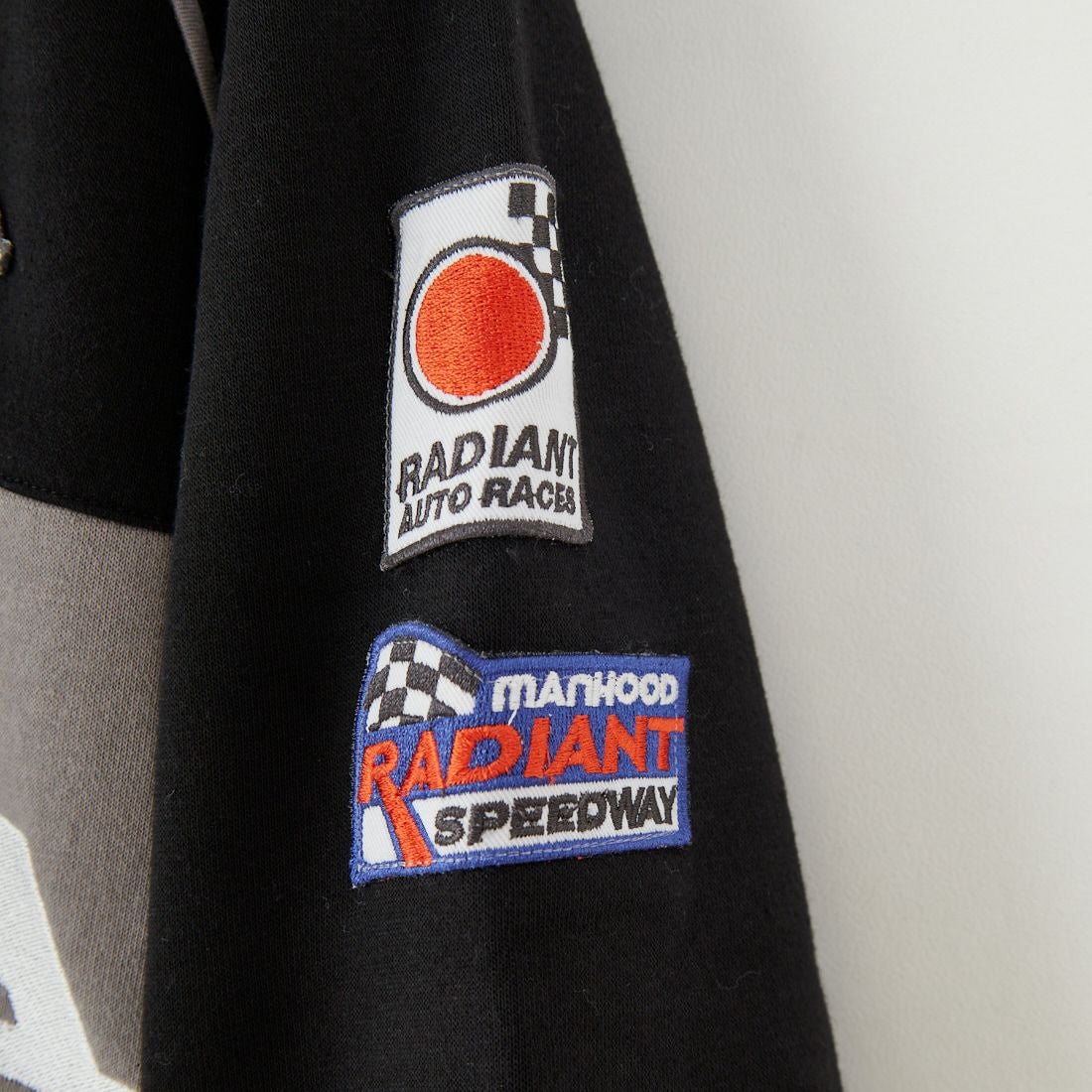 HONDA × JEANSFACTORY [ホンダ × ジーンズファクトリー] レーシングスウェット [JFC-254-088] BLACK