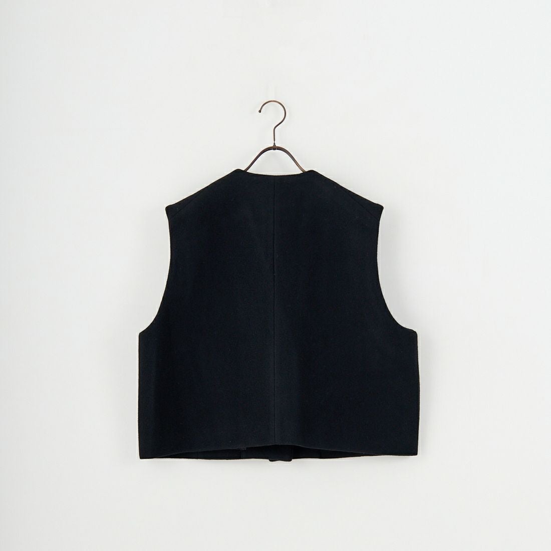 STELLA CIFFON [ステラシフォン] ビーバーショートベスト [ST4-25101A] 80 BLACK