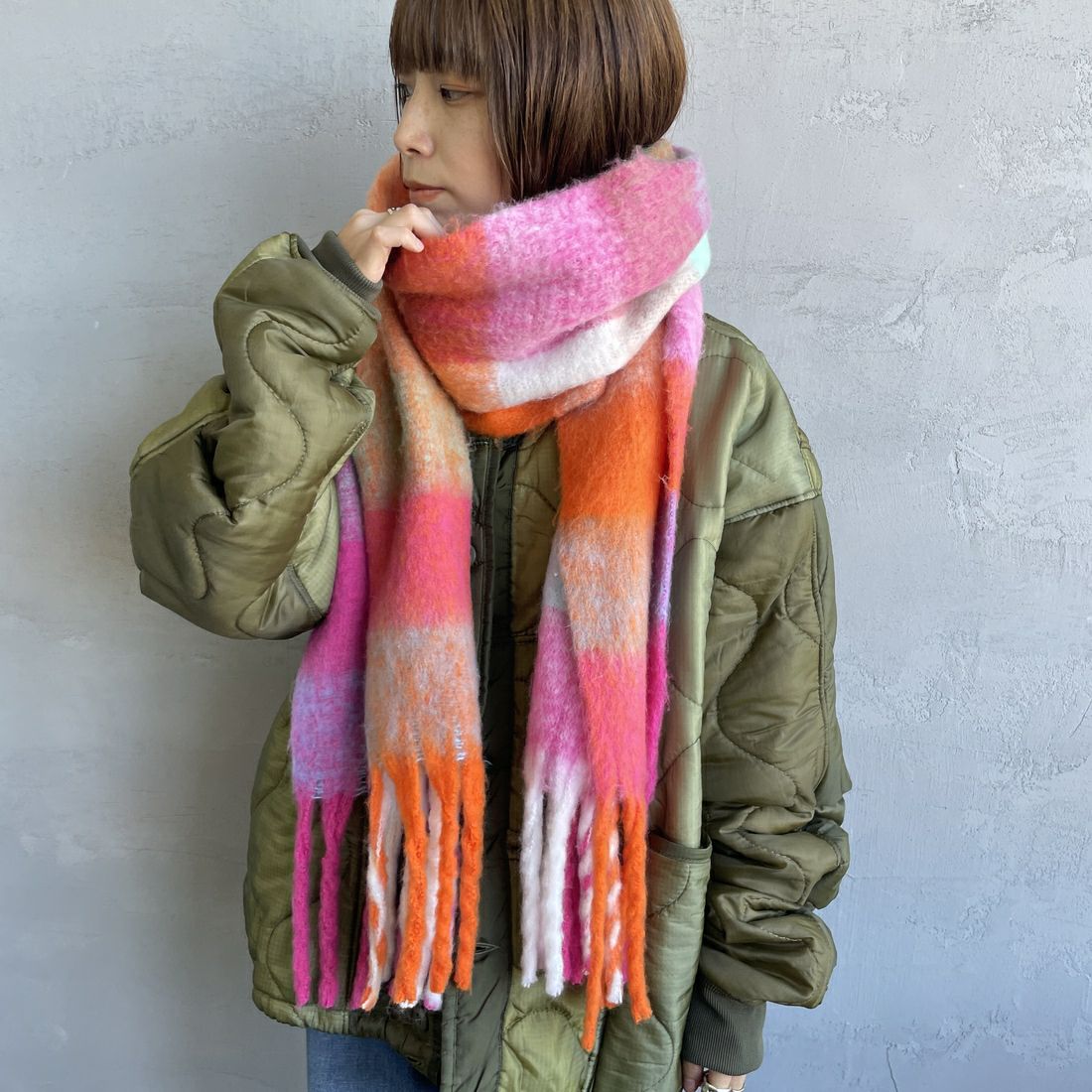 hint hint [ヒントヒント] ストール [STOLE-01] MULTI 1