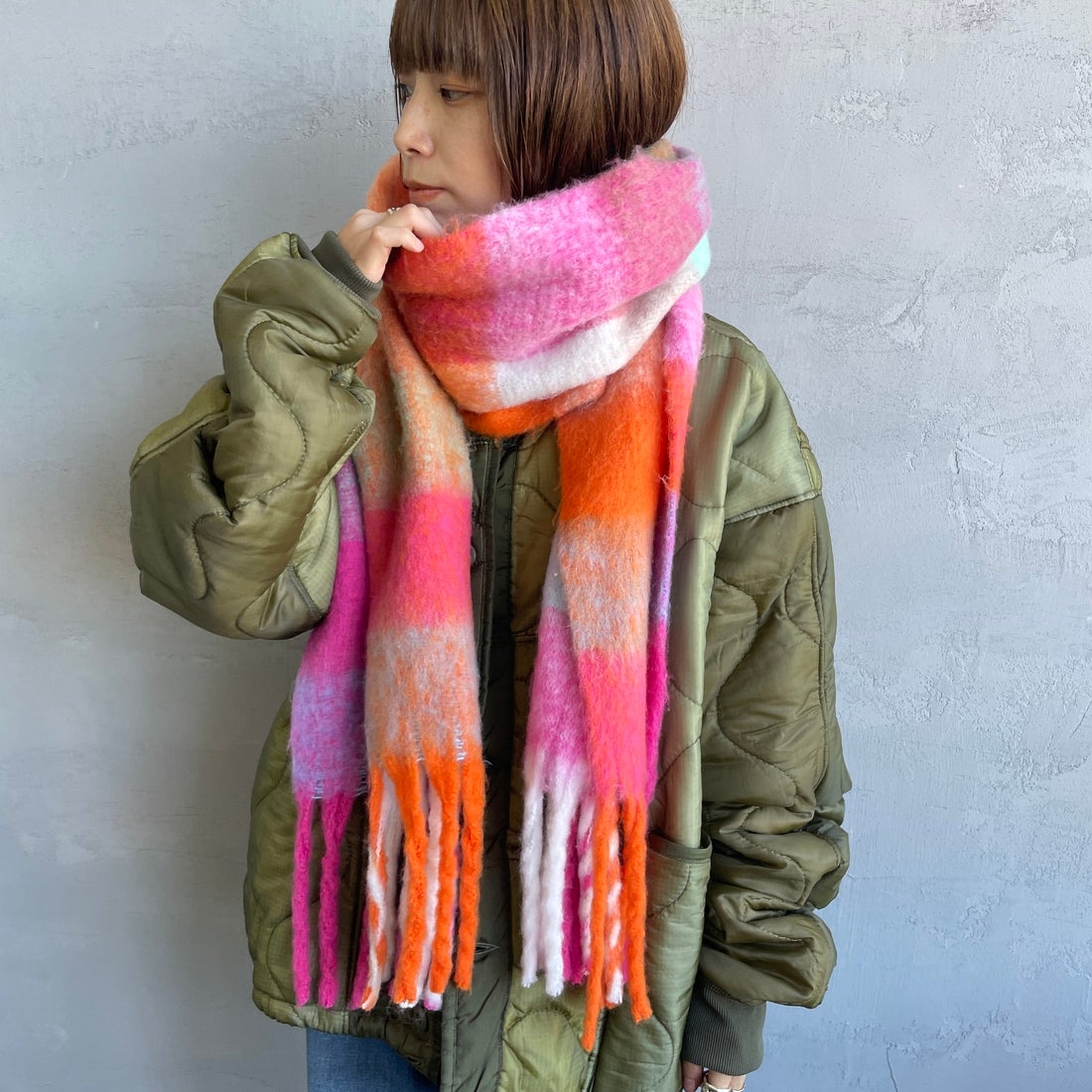hint hint [ヒントヒント] ストール [STOLE-01] MULTI 1