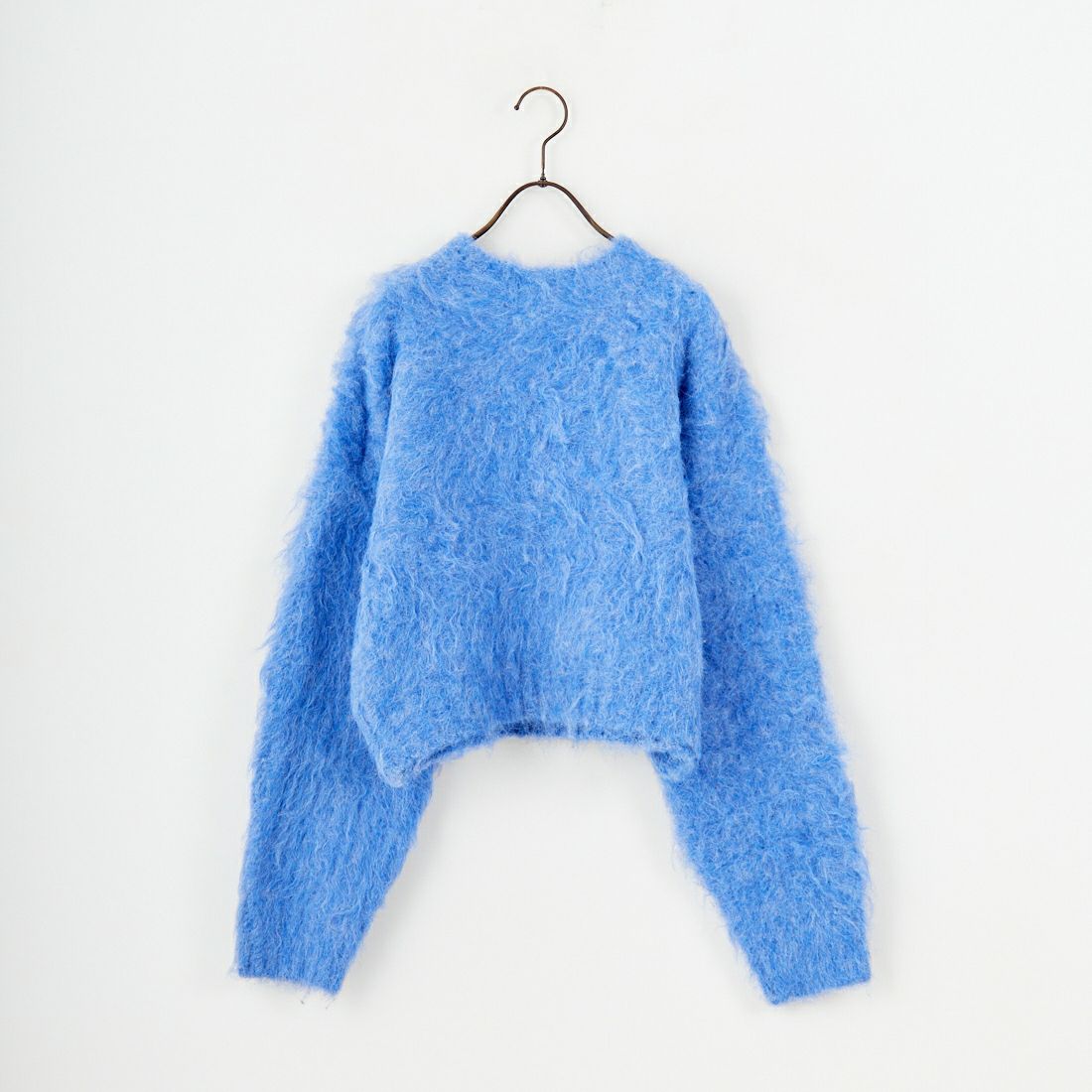 Noir Fabrik [ヌワールファブリック] シャギーニットプルオーバー [12600-WG] BLUE