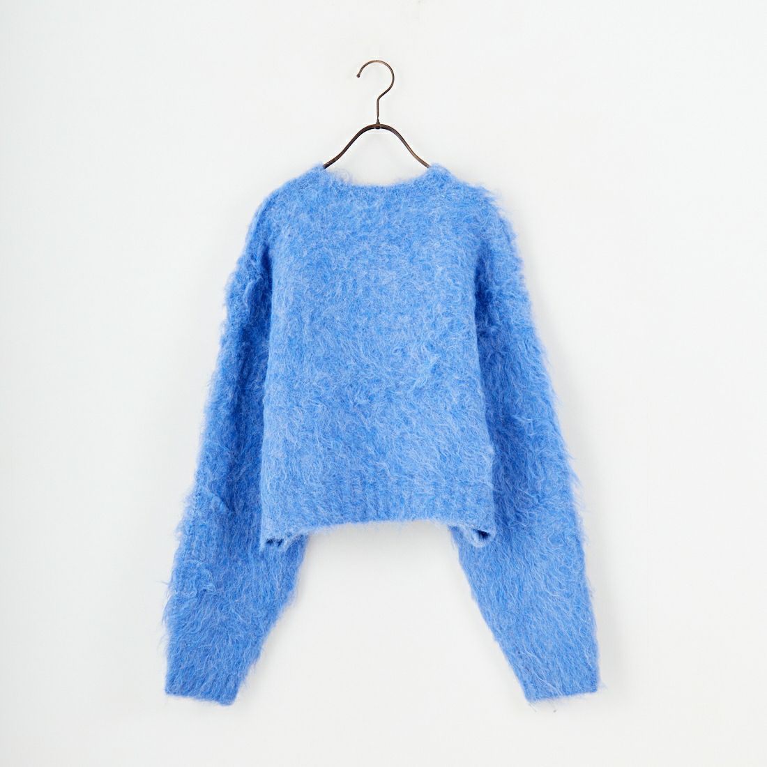 Noir Fabrik [ヌワールファブリック] シャギーニットプルオーバー [12600-WG] BLUE