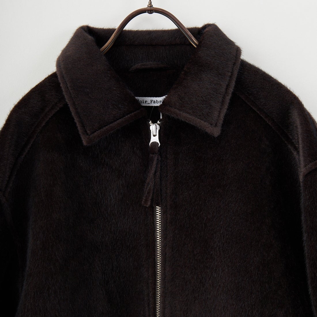 Noir Fabrik [ヌワールファブリック] ホースファージップジャケット [25551-HN] BROWN