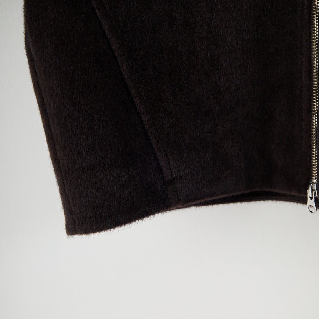 Noir Fabrik [ヌワールファブリック] ホースファージップジャケット [25551-HN] BROWN