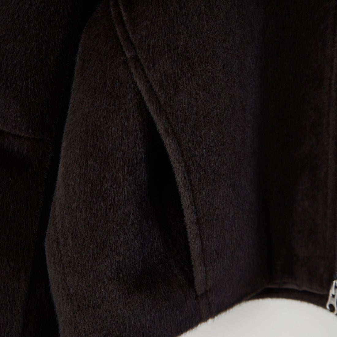 Noir Fabrik [ヌワールファブリック] ホースファージップジャケット [25551-HN] BROWN