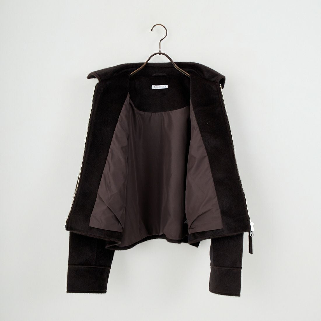 Noir Fabrik [ヌワールファブリック] ホースファージップジャケット [25551-HN] BROWN