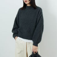 ﾁｬｺｰﾙｸﾞﾚｰ&&モデル身長：162cm 着用サイズ：F&&