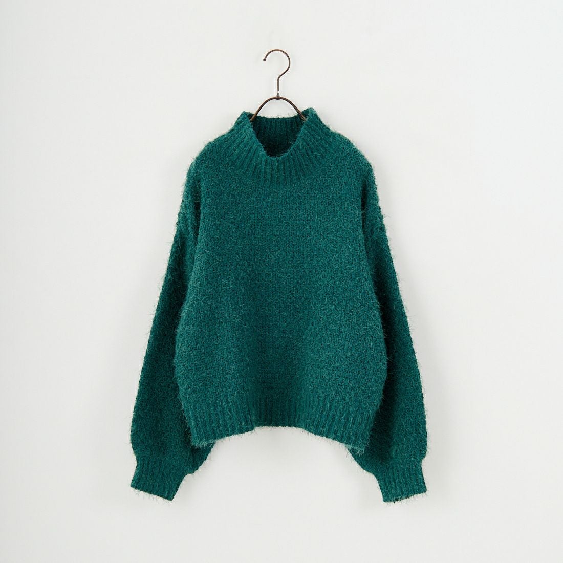 Jf Ready Made [ジェイエフレディメイド] バスケットモール スタンドネックプルオーバー [3225420]ｸﾞﾘｰﾝ