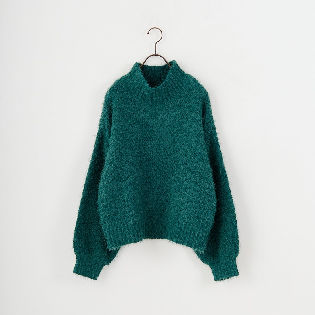 Jf Ready Made [ジェイエフレディメイド] バスケットモール スタンドネックプルオーバー [3225420]ｸﾞﾘｰﾝ