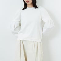 05 WHITE&&モデル身長：162cm 着用サイズ：F&&
