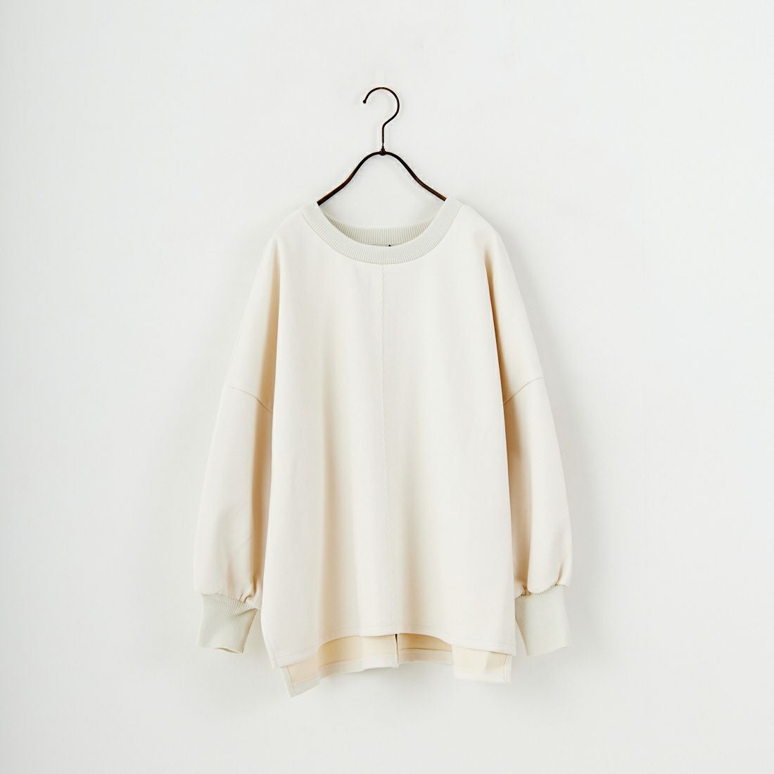 Jf Ready Made [ジェイエフレディメイド] スエードリブワイドプルオーバー [3225603] ｱｲﾎﾞﾘｰ