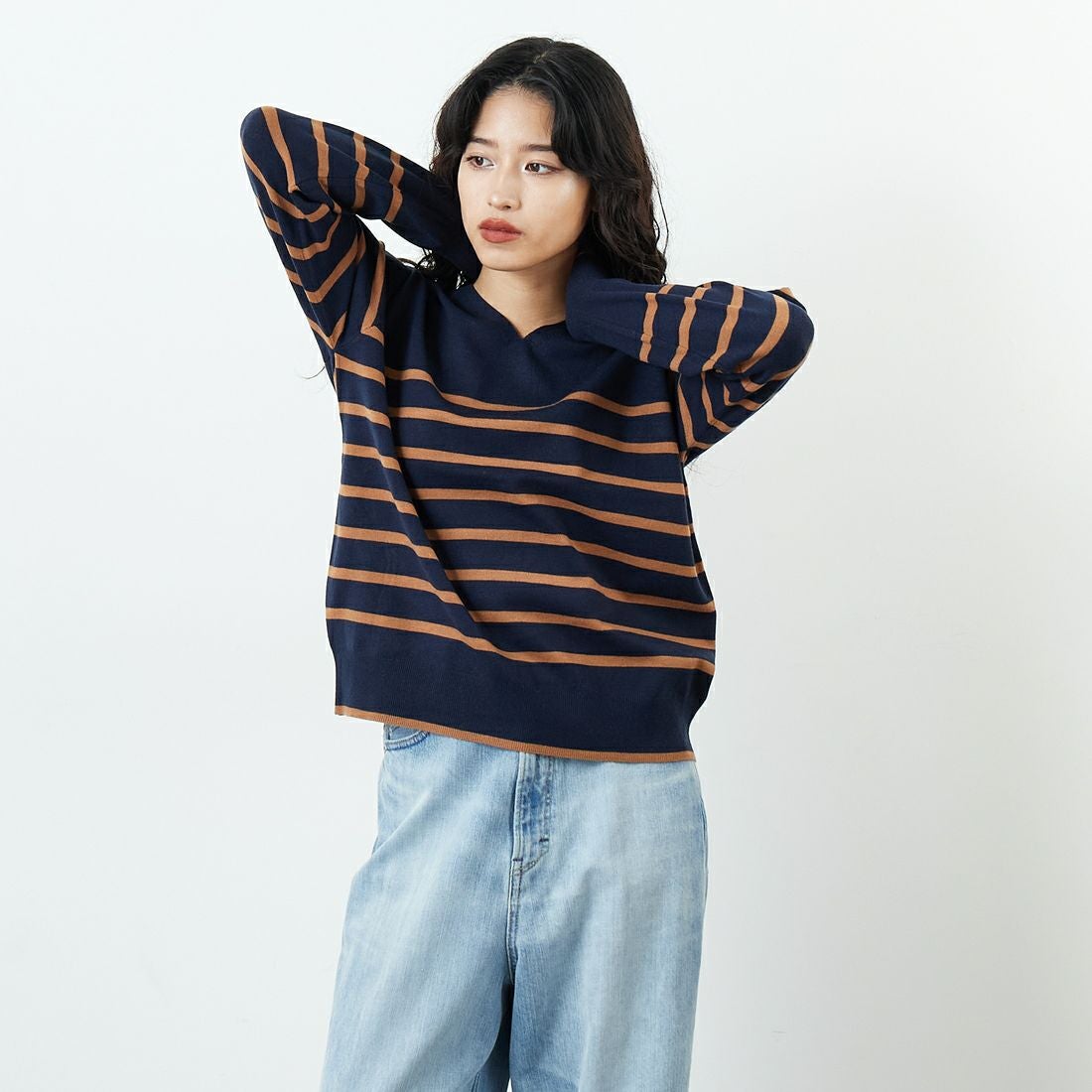 ﾈｲﾋﾞｰ&&モデル身長：162cm 着用サイズ：F&&