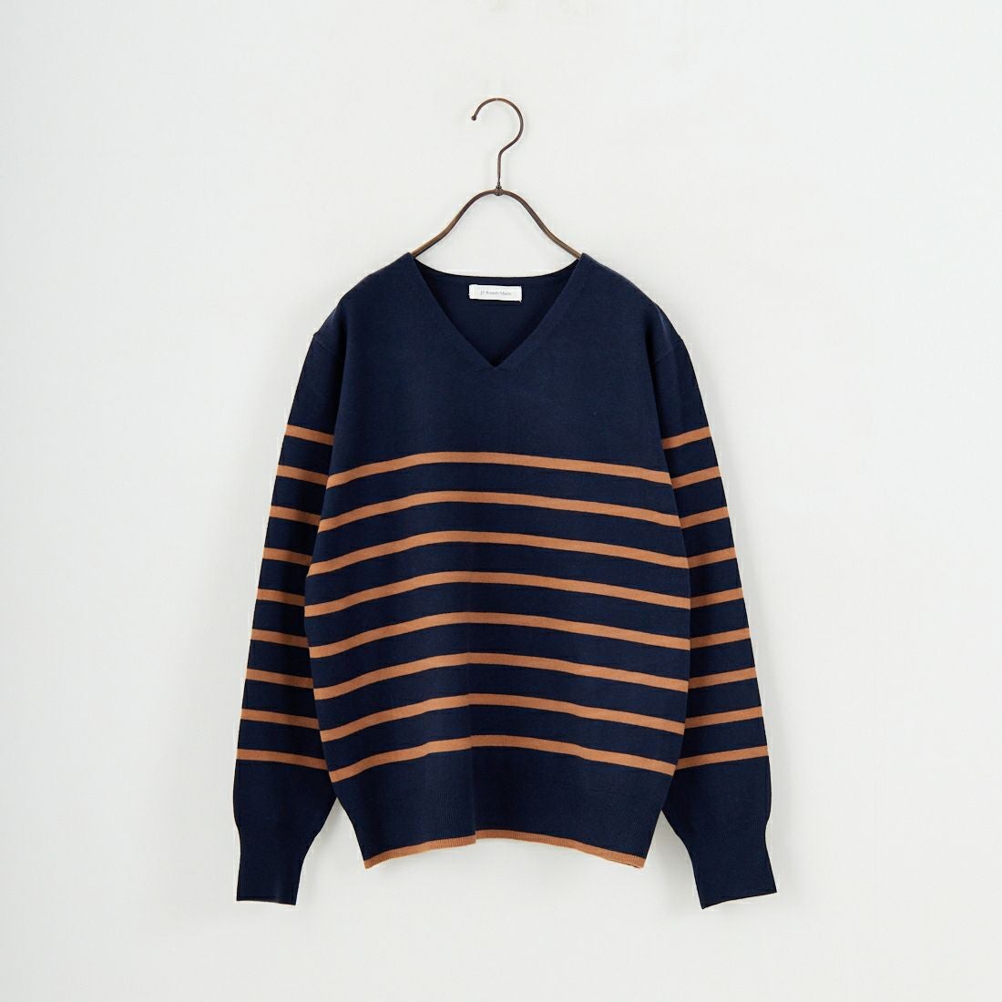 Jf Ready Made [ジェイエフレディメイド] スーパーストレッチVネックプルオーバー [3225401] ﾈｲﾋﾞｰ