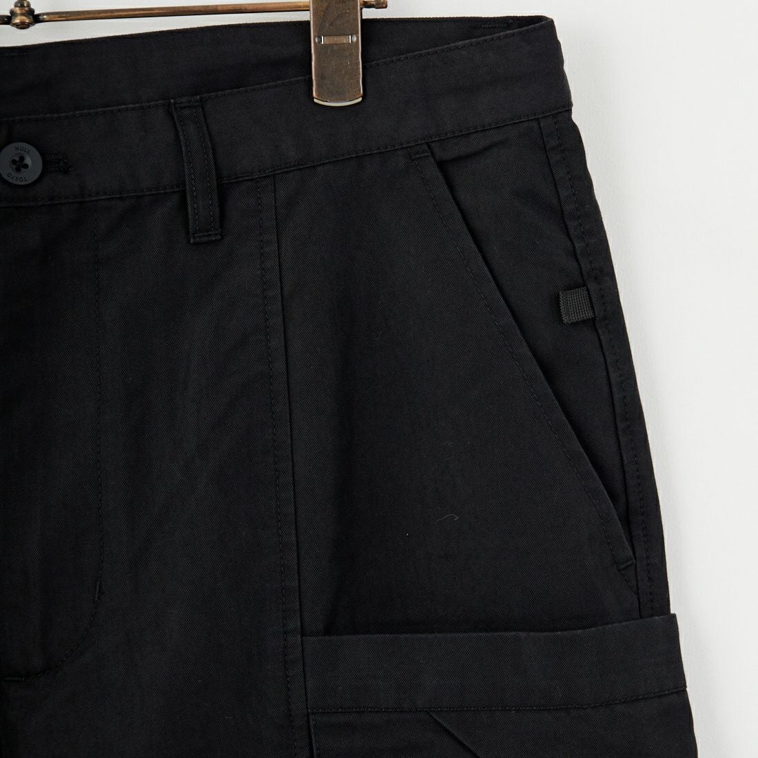 NULL [ヌル] アウトサイドロングパンツ [NULL-094EX] BLACK