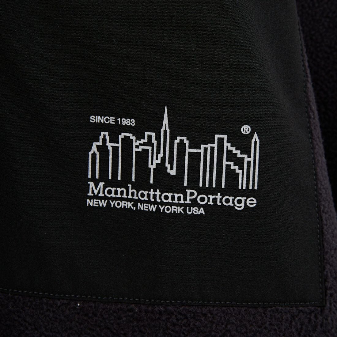 MANHATTAN PORTAGE [マンハッタンポーテージ] スタンドブルゾン [25FW-MP-M622] 09 BLACK