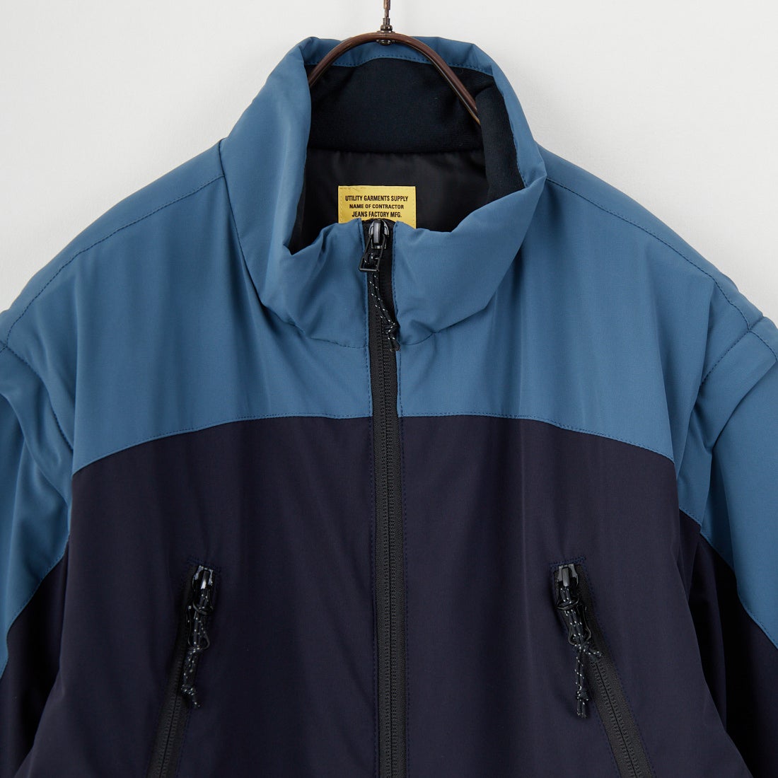 Jeans Factory Clothes [ジーンズファクトリークローズ] ECWCS スリングユニットジャケット [JFC-254-068] BLUE/GREY