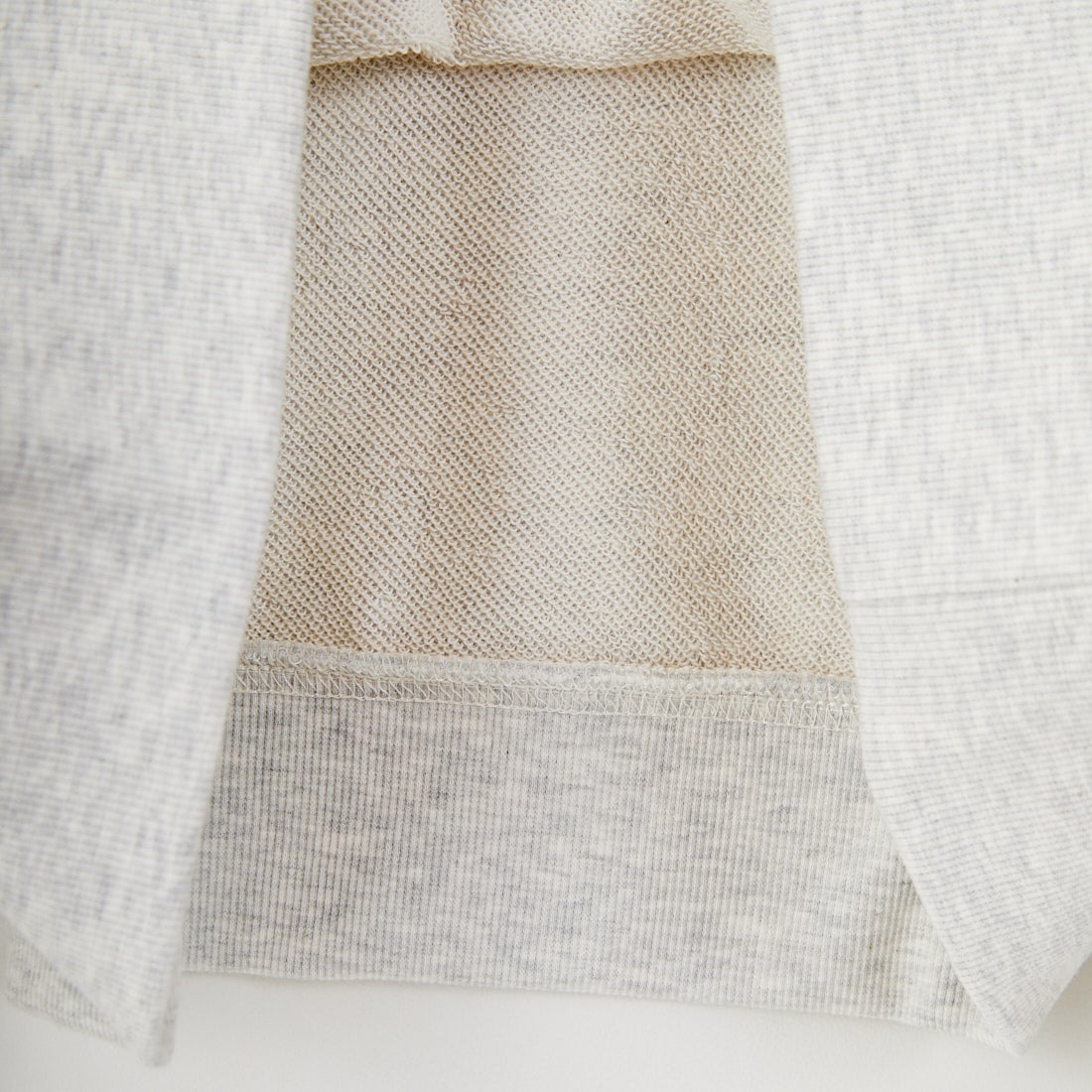 33Degrees [サーティスリーディグリーズ] HIGEOZI3 サガラ刺繍スウェット [TDR-254-087] E OATMEAL