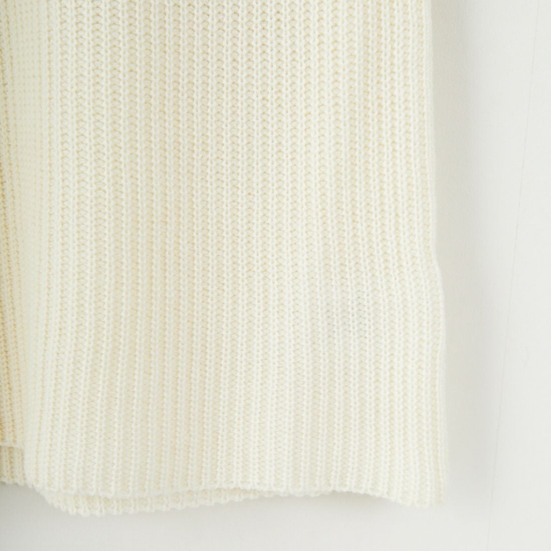 Jeans Factory Clothes [ジーンズファクトリークローズ] ホールガーメント3段柄ニットプルオーバー [113-2050] ｵﾌﾎﾜｲﾄ