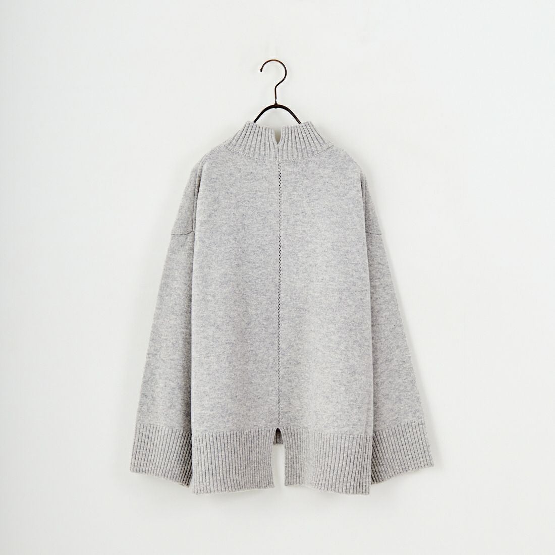 USINE [ユジーヌ] バックネックスリットニット [11256835] GRAY