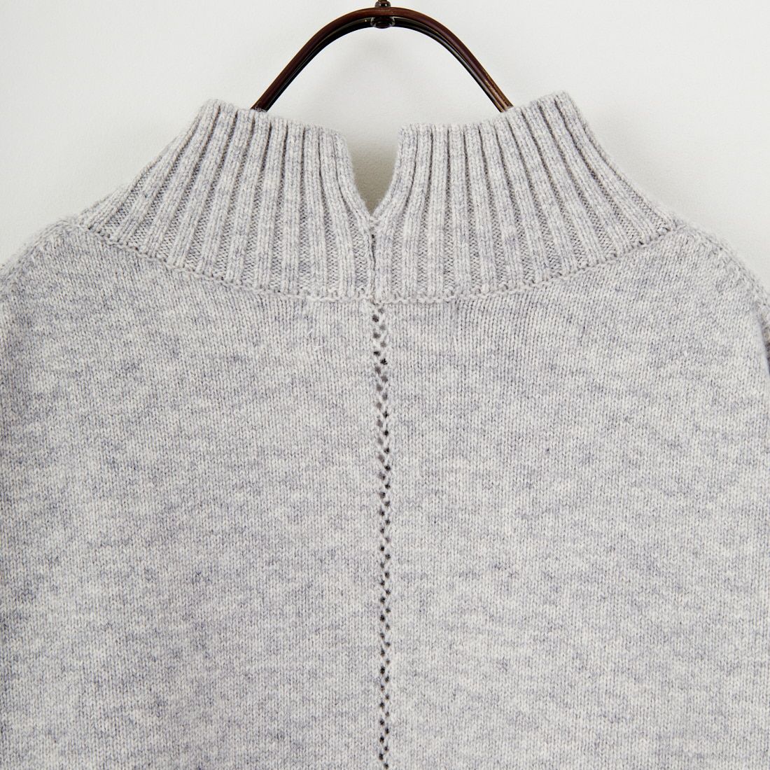 USINE [ユジーヌ] バックネックスリットニット [11256835] GRAY