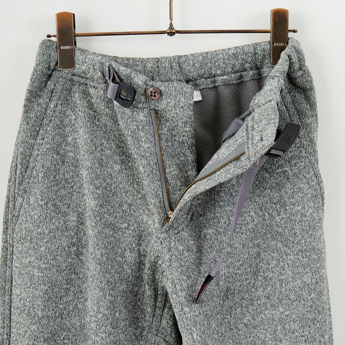GRAMiCCi [グラミチ] ボンディングニットフリースナローリブパンツ [G2FU-P018] H.GREY