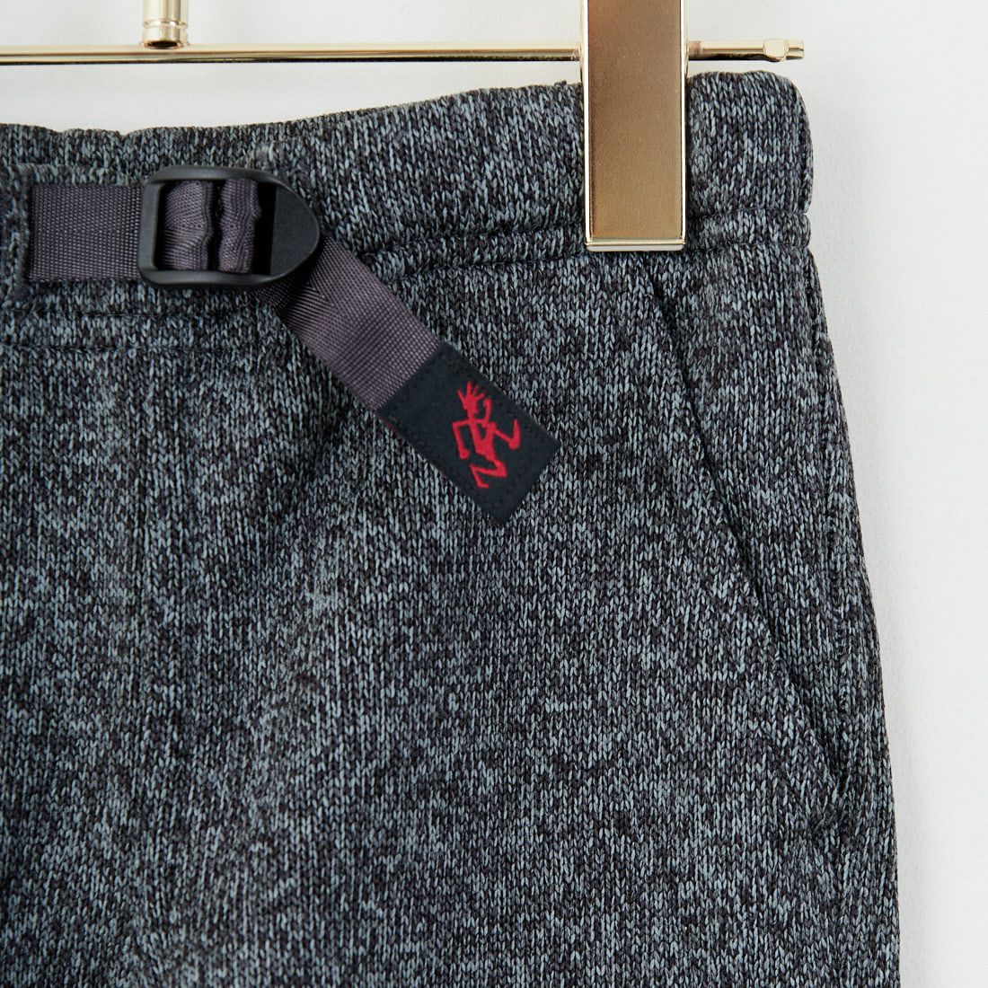 GRAMiCCi [グラミチ] ボンディングニットフリースキッズリブパンツ [G2FK-P020-K] H.CHARCOAL