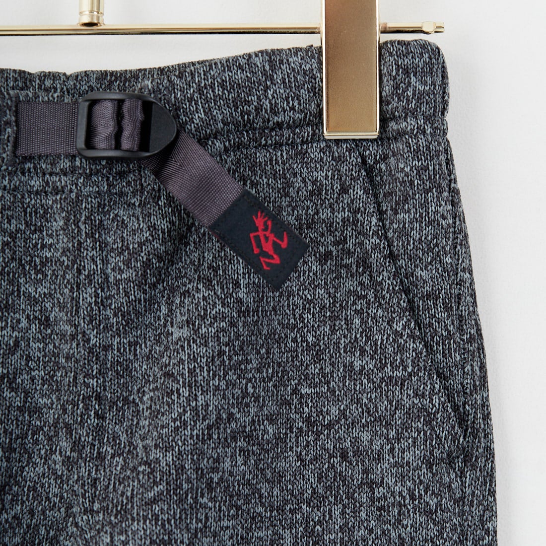 GRAMiCCi [グラミチ] ボンディングニットフリースキッズリブパンツ [G2FK-P020-K] H.CHARCOAL