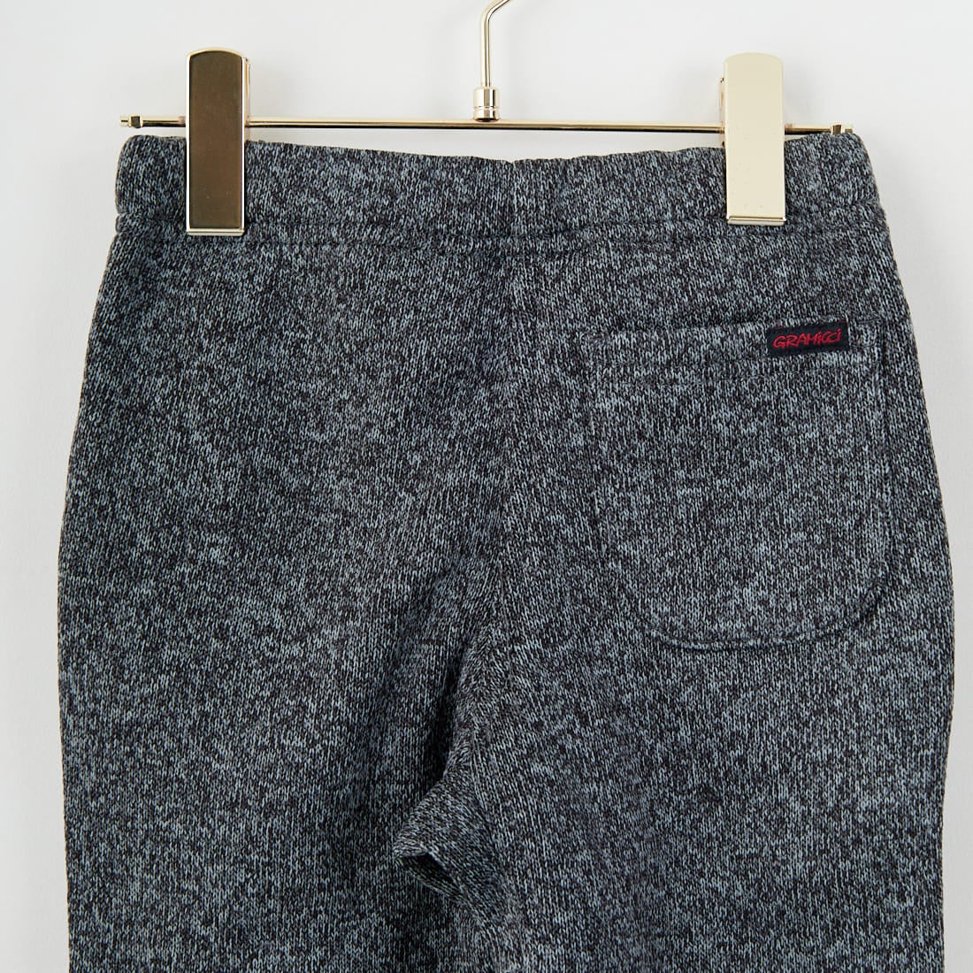 GRAMiCCi [グラミチ] ボンディングニットフリースキッズリブパンツ [G2FK-P020-K] H.CHARCOAL