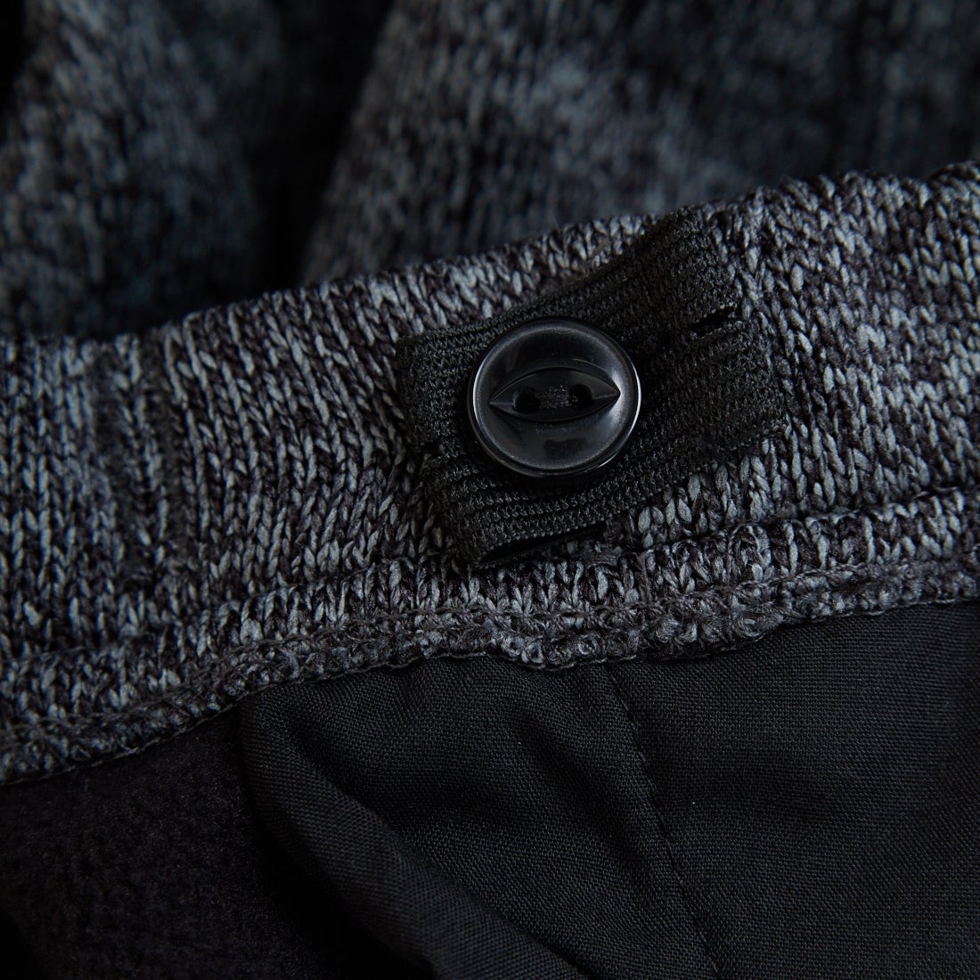 GRAMiCCi [グラミチ] ボンディングニットフリースキッズリブパンツ [G2FK-P020-K] H.CHARCOAL