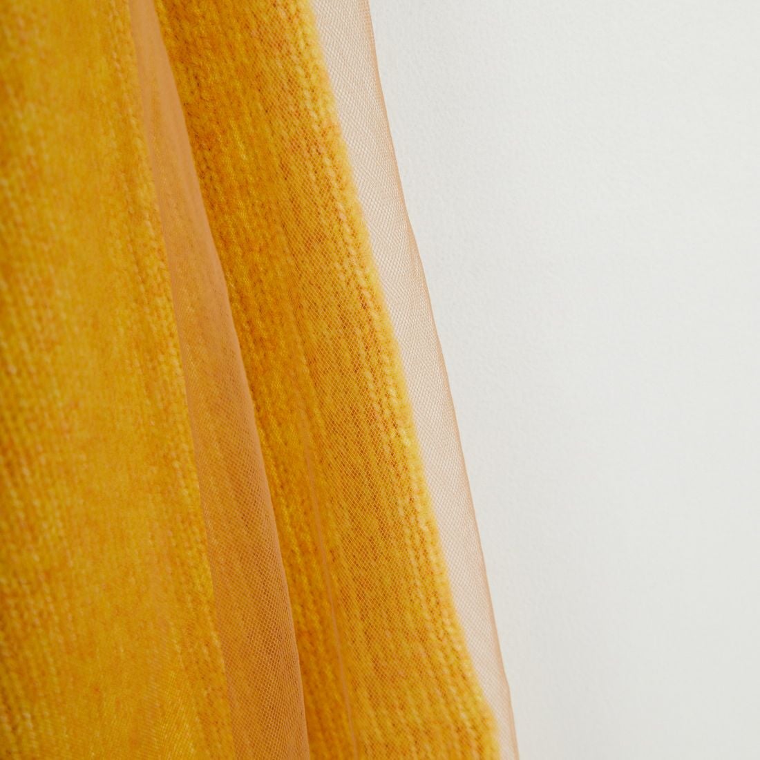 WHYTO. [ホワイト] チュールレイヤードニット [WHT25FKN4040] YELLOW