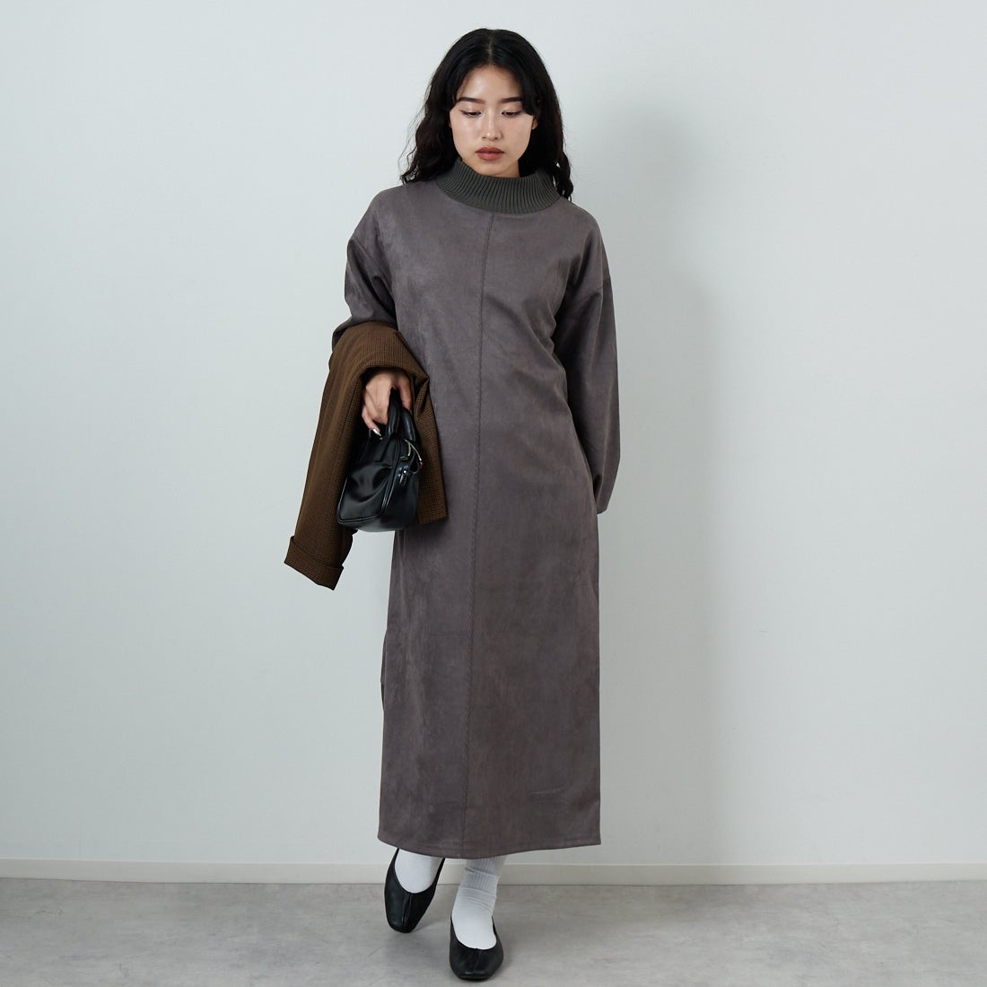 USINE [ユジーヌ] リブニットワンピース [11256853]｜ジーンズ