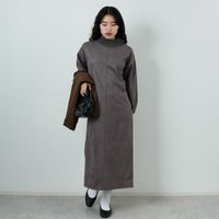 ﾁｬｺｰﾙｸﾞﾚｰ&&モデル身長：162cm 着用サイズ：F&&