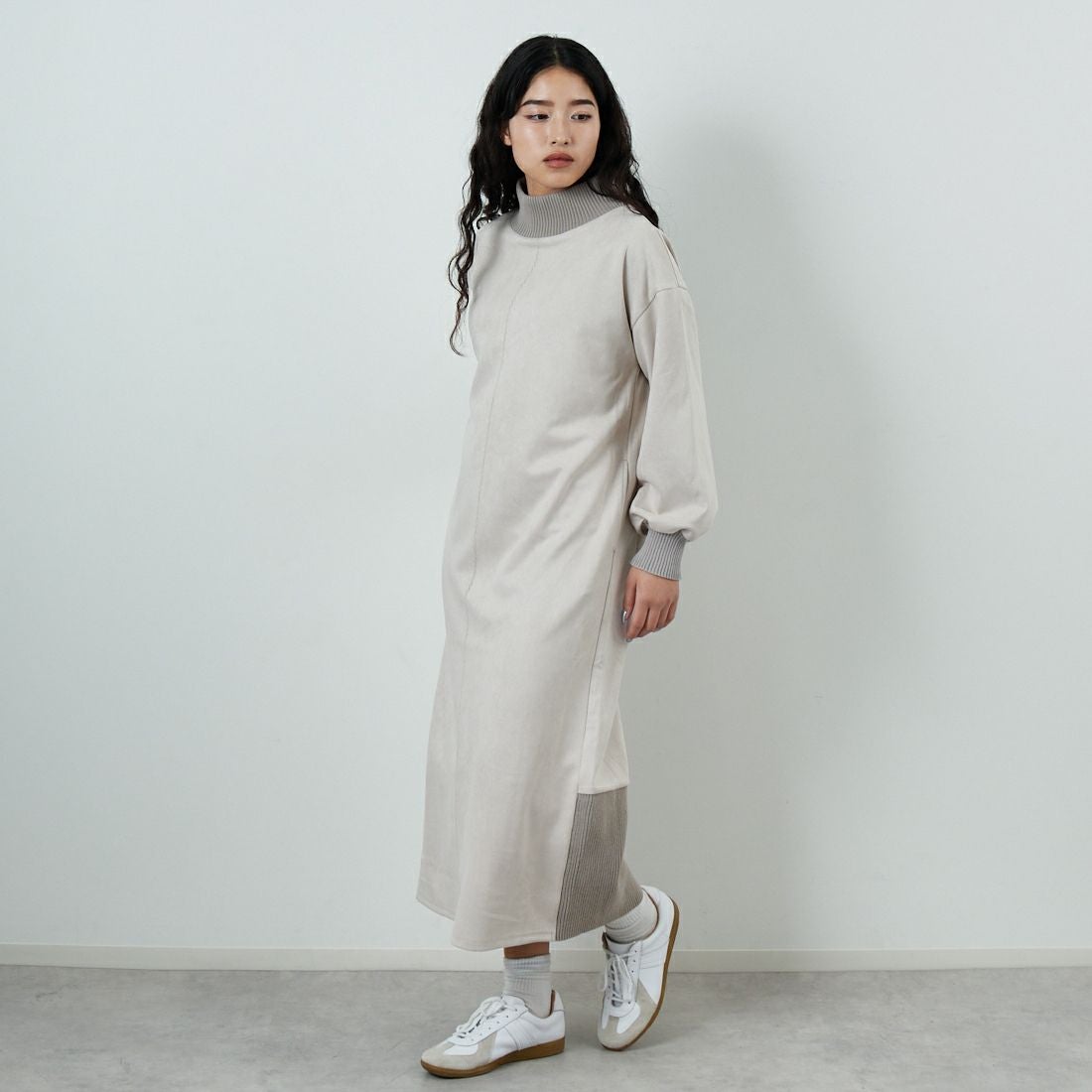 ｸﾞﾚｰﾍﾞｰｼﾞｭ&&モデル身長：162cm 着用サイズ：F&&