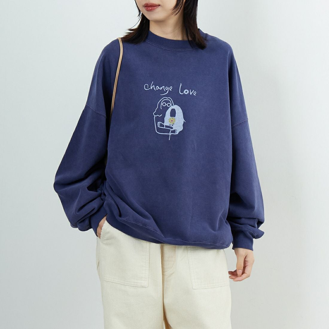 REMI RELIEF [レミレリーフ] 別注 SP加工 ダメージクルーネック