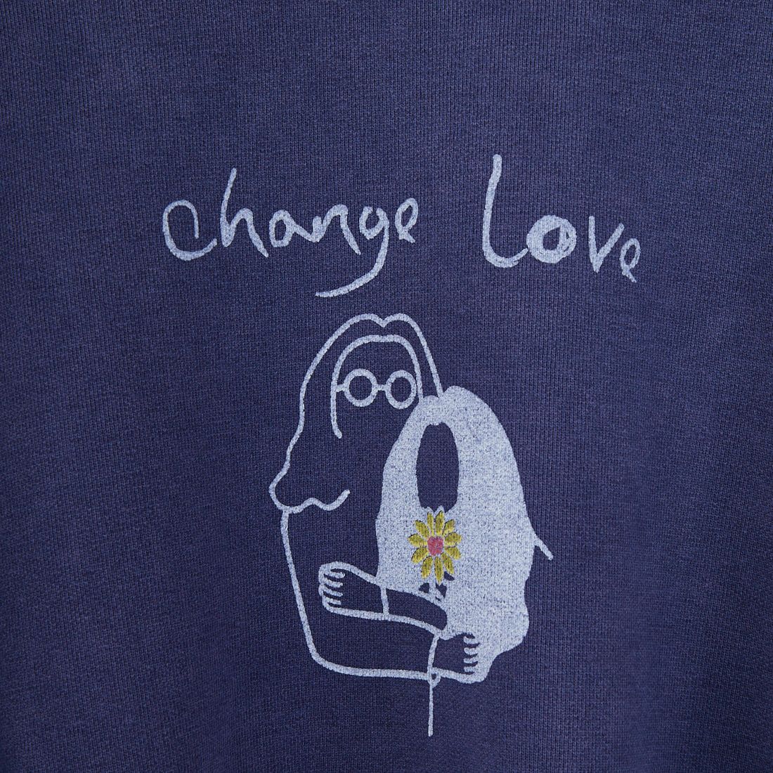 REMI RELIEF [レミレリーフ] 別注 SP加工 ダメージクルーネックスウェット [RN29373272-JF] NAVY