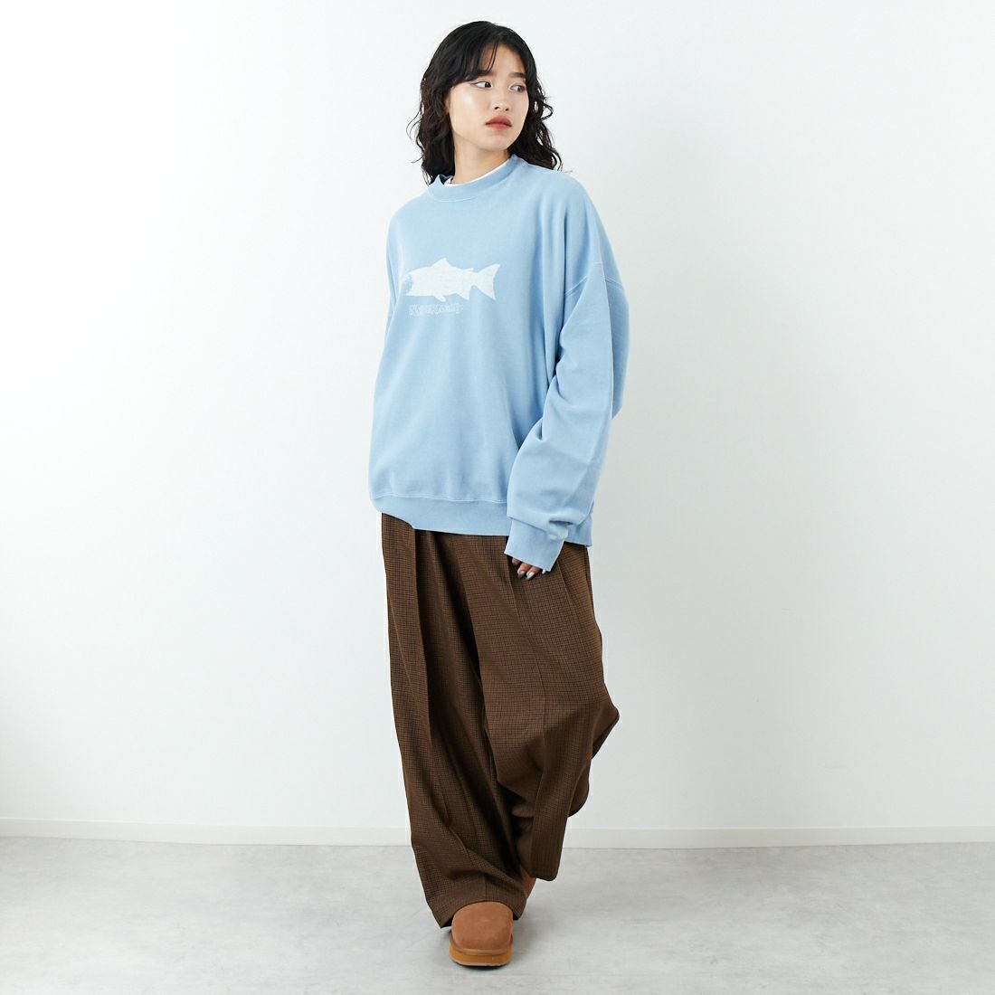 REMI RELIEF [レミレリーフ] 別注 SP加工 ダメージクルーネック