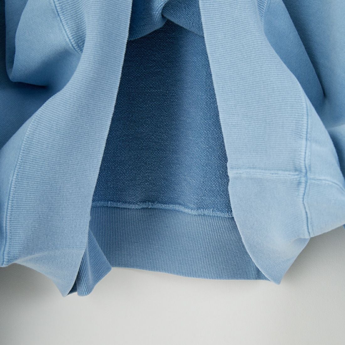 REMI RELIEF [レミレリーフ] 別注 SP加工 ダメージクルーネックスウェット [RN29373277-JF] SAX