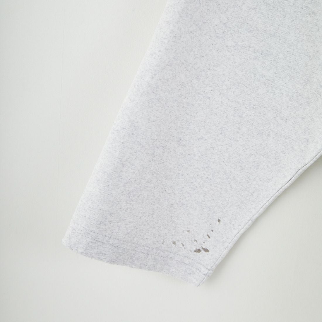 HOLIDAY [ホリデイ] スーパーファインドライ ロングスリーブダメージフーディ [25201006] S.GRAY