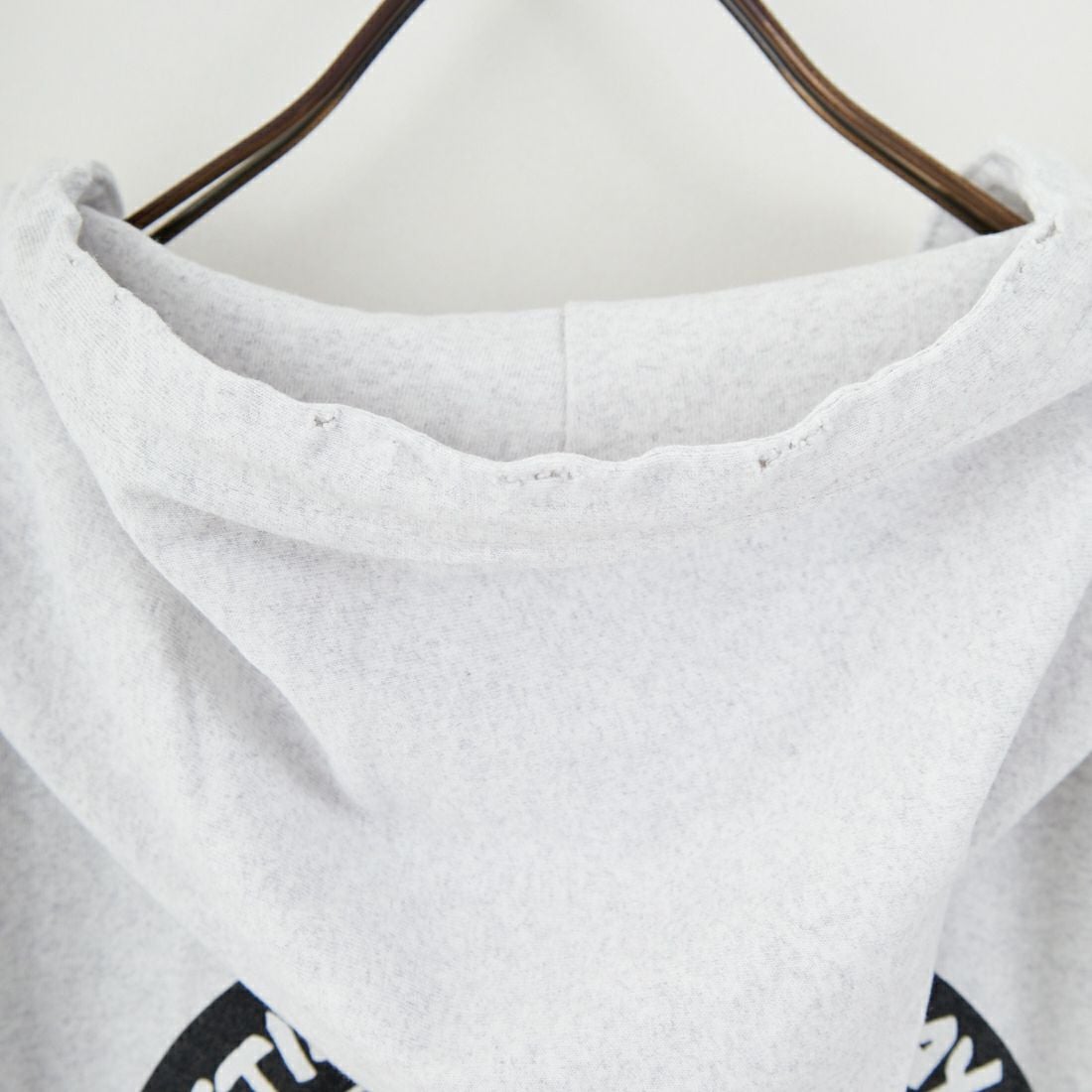 HOLIDAY [ホリデイ] スーパーファインドライ ロングスリーブダメージフーディ [25201006] S.GRAY