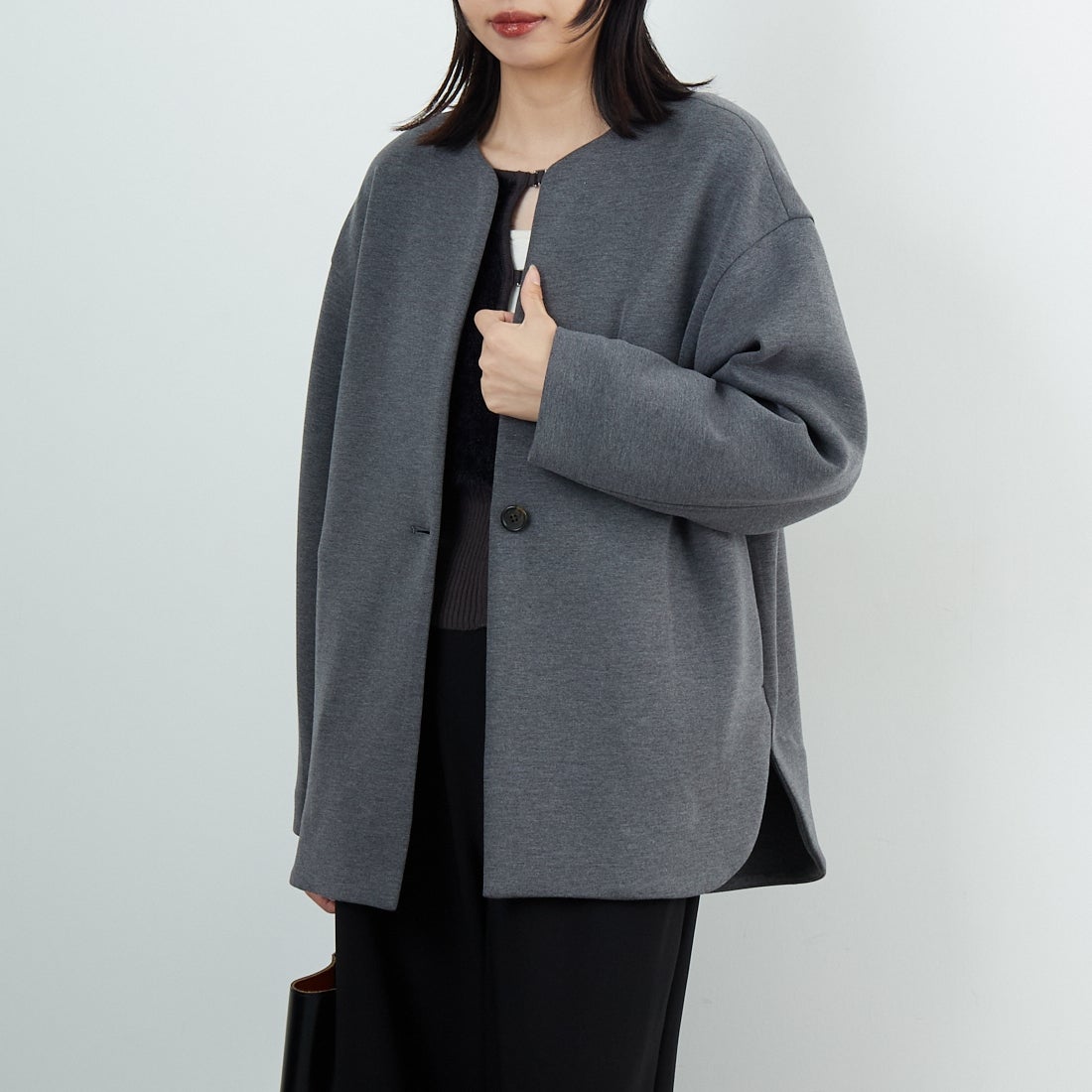 ﾁｬｺｰﾙ&&モデル身長：162cm 着用サイズ：2&&